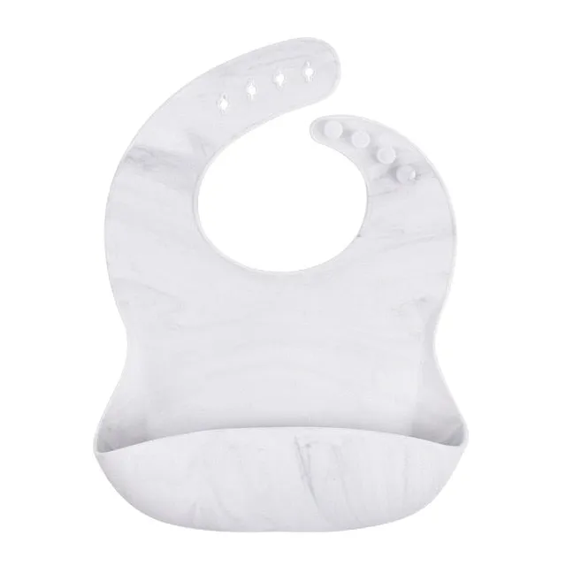 KE 1 PC Silicon Lunch Apron Baby Bib