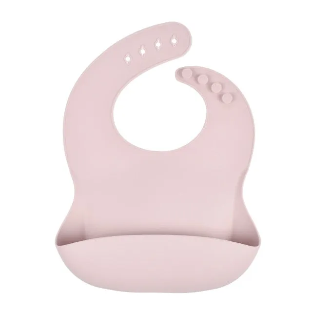 KE 1 PC Silicon Lunch Apron Baby Bib