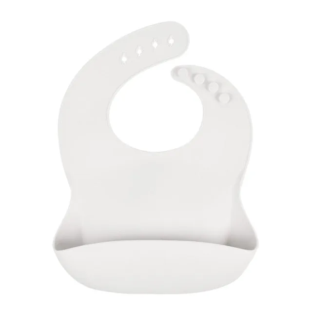 KE 1 PC Silicon Lunch Apron Baby Bib