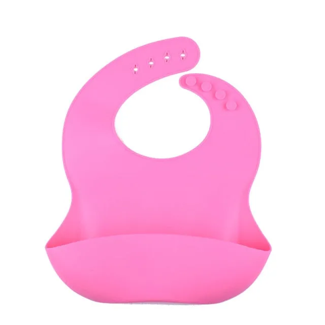 KE 1 PC Silicon Lunch Apron Baby Bib