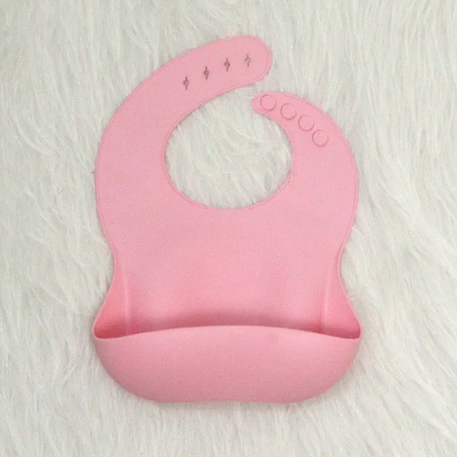 KE 1 PC Silicon Lunch Apron Baby Bib