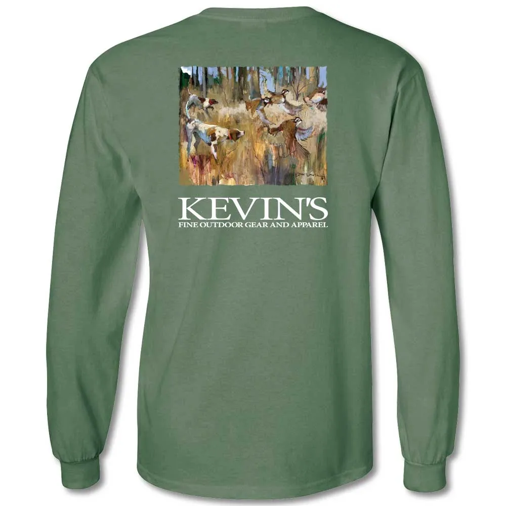 Kevin's Dirk Walker On Point Flushed Covey Long Sleeve T-Shirt