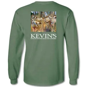 Kevin's Dirk Walker On Point Flushed Covey Long Sleeve T-Shirt