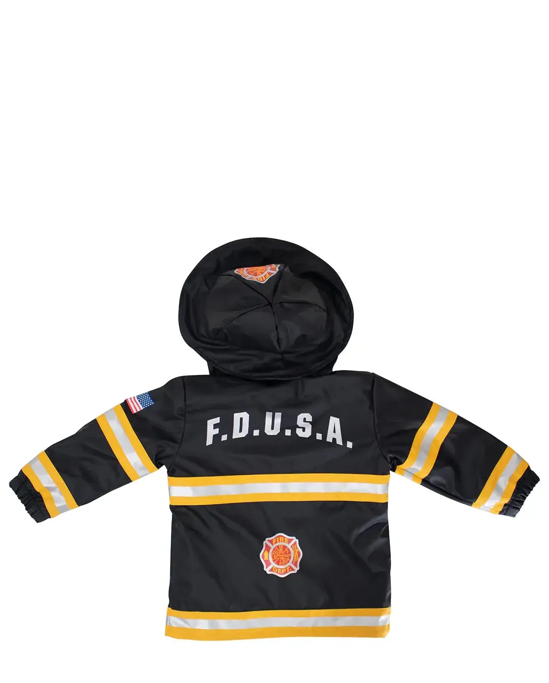 Kids' F.D.U.S.A FireChief Raincoat – Gear Up for Rainy-Day Adventures