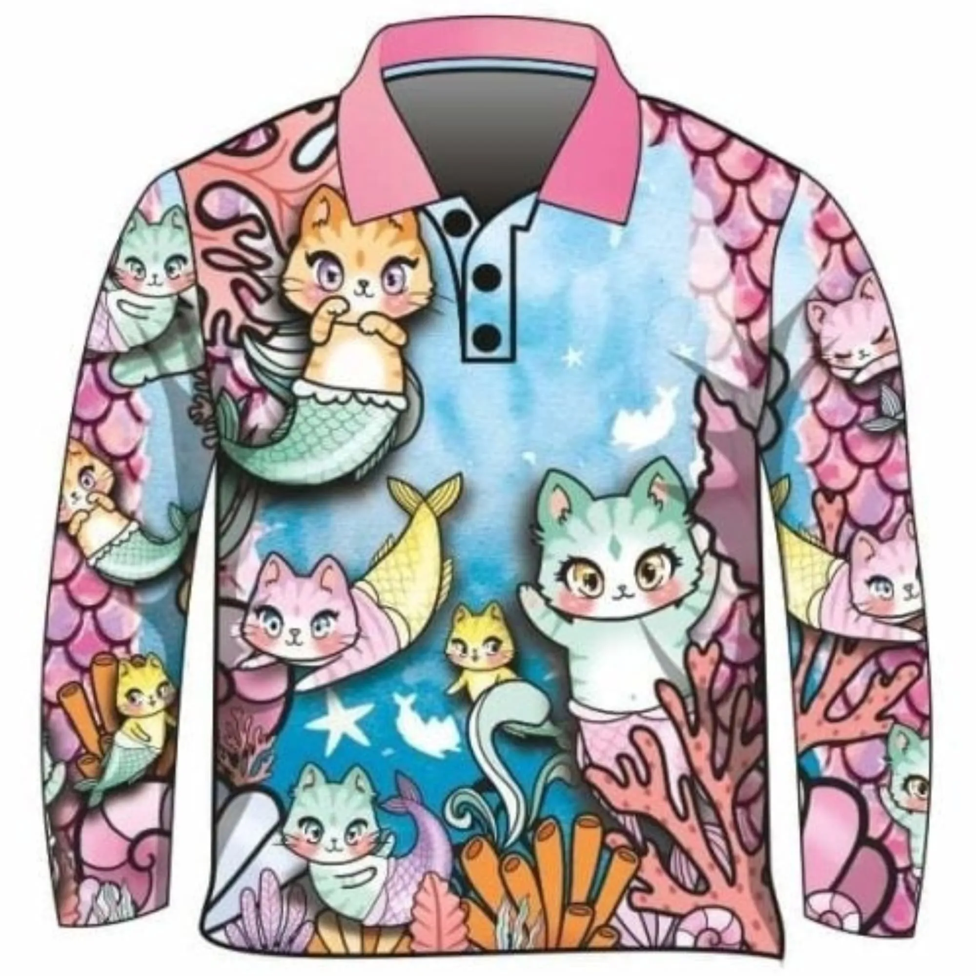 Kids | Mermazing Mercat Fishing Shirt ★Pre-Order★