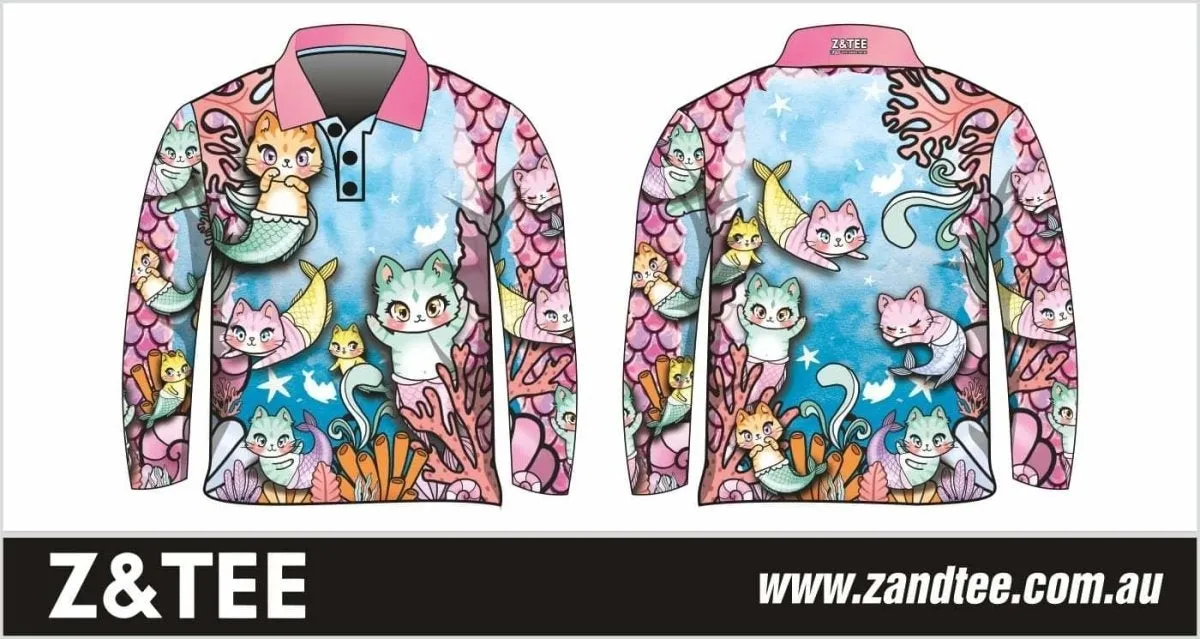 Kids | Mermazing Mercat Fishing Shirt ★Pre-Order★