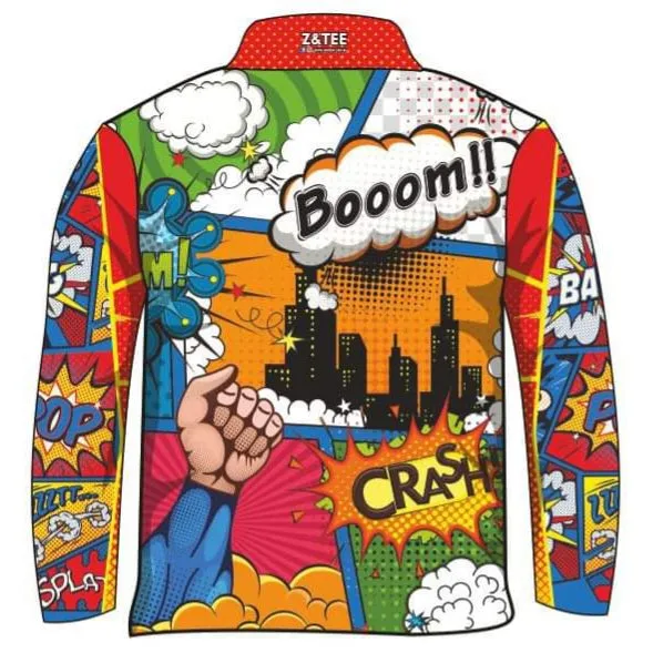 Kids | Superhero Fishing Shirt ★Pre-Order★