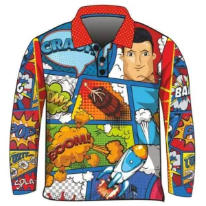 Kids | Superhero Fishing Shirt ★Pre-Order★
