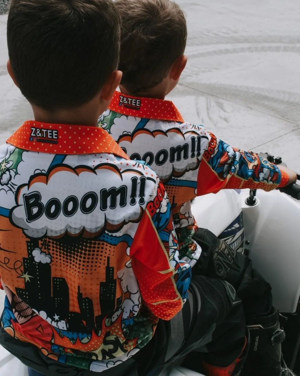 Kids | Superhero Fishing Shirt ★Pre-Order★