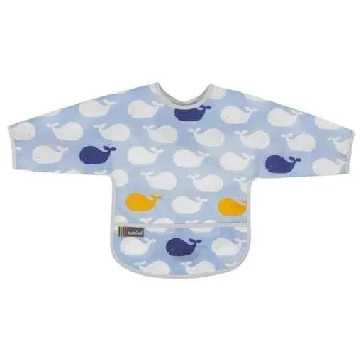 Kushies Cleanbib with Sleeves  | Size 6-12m