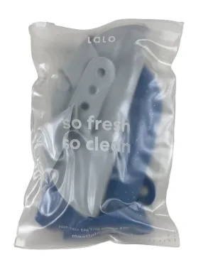 Lalo The Bib 2 Pack, Blueberry