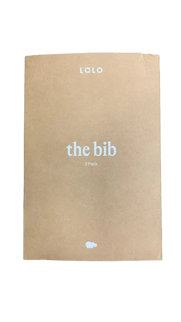 Lalo The Bib 2 Pack, Coconut