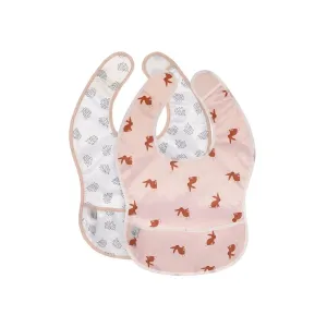 Lassig Lightweight Bibs 2pcs - Little Forest - Rabbit