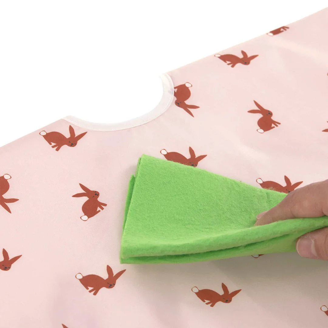 Lassig Long Sleeve Bib - Little Forest Rabbit