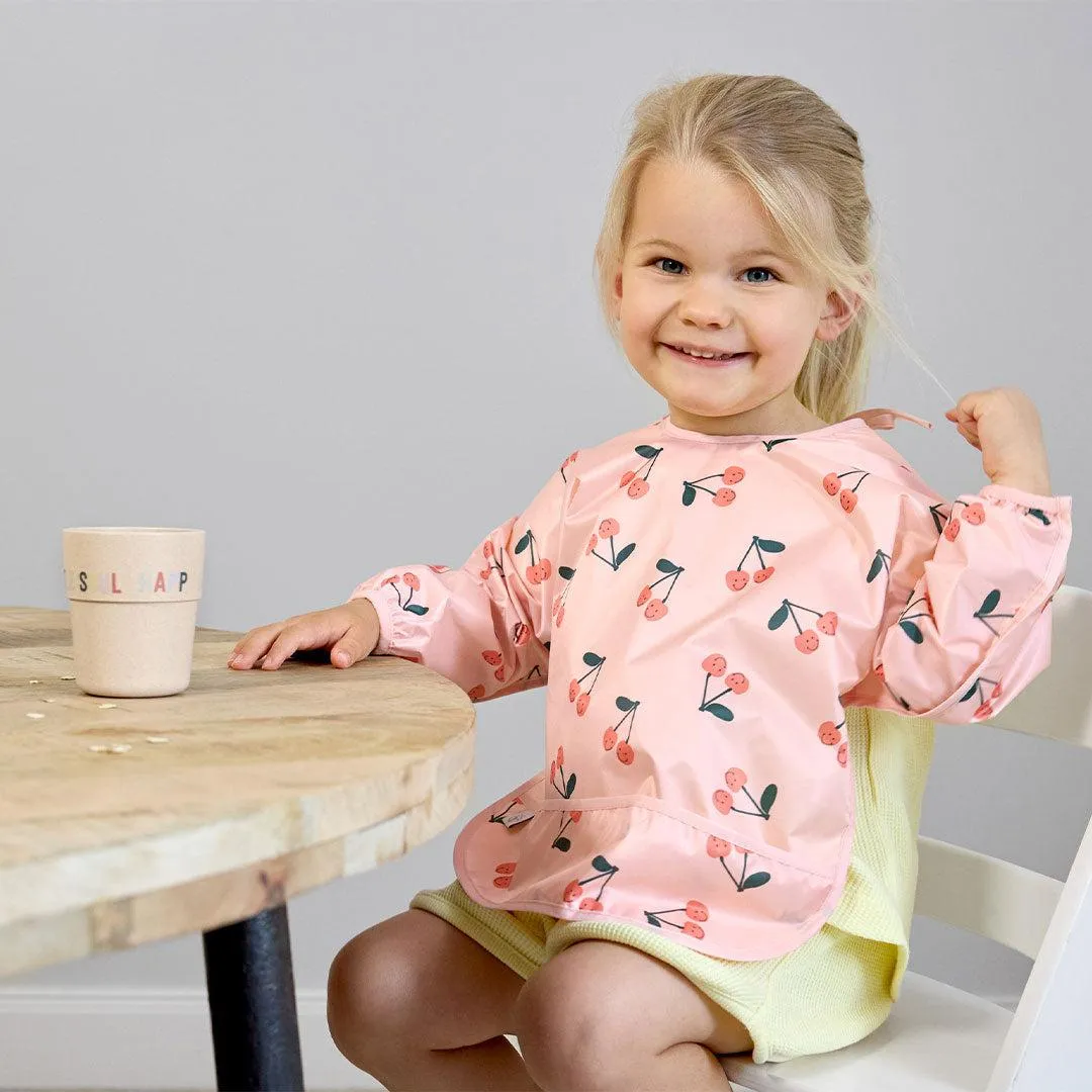 Lassig Long Sleeve Bibs 2pcs - Happy Fruits - Cherry