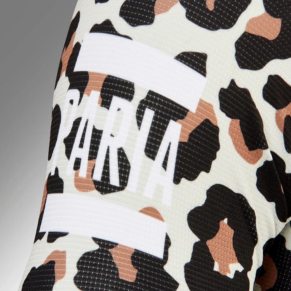 Leopard Print Aero Long Sleeve Jersey
