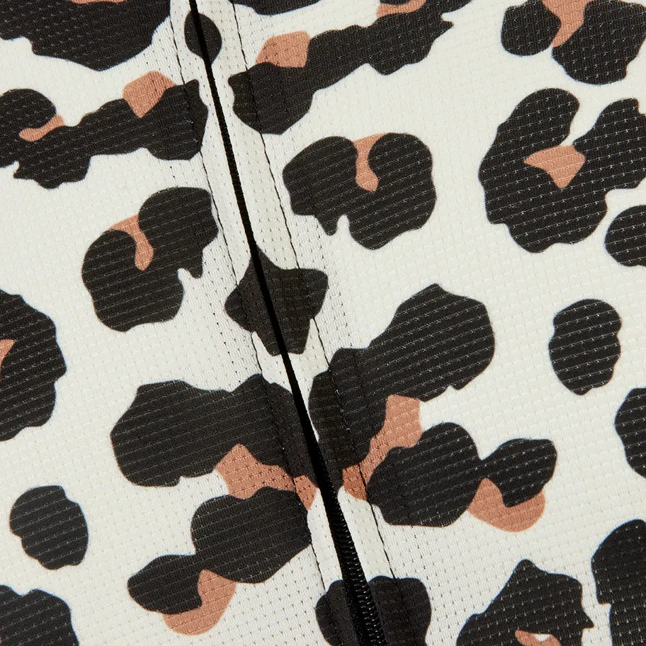 Leopard Print Aero Long Sleeve Jersey