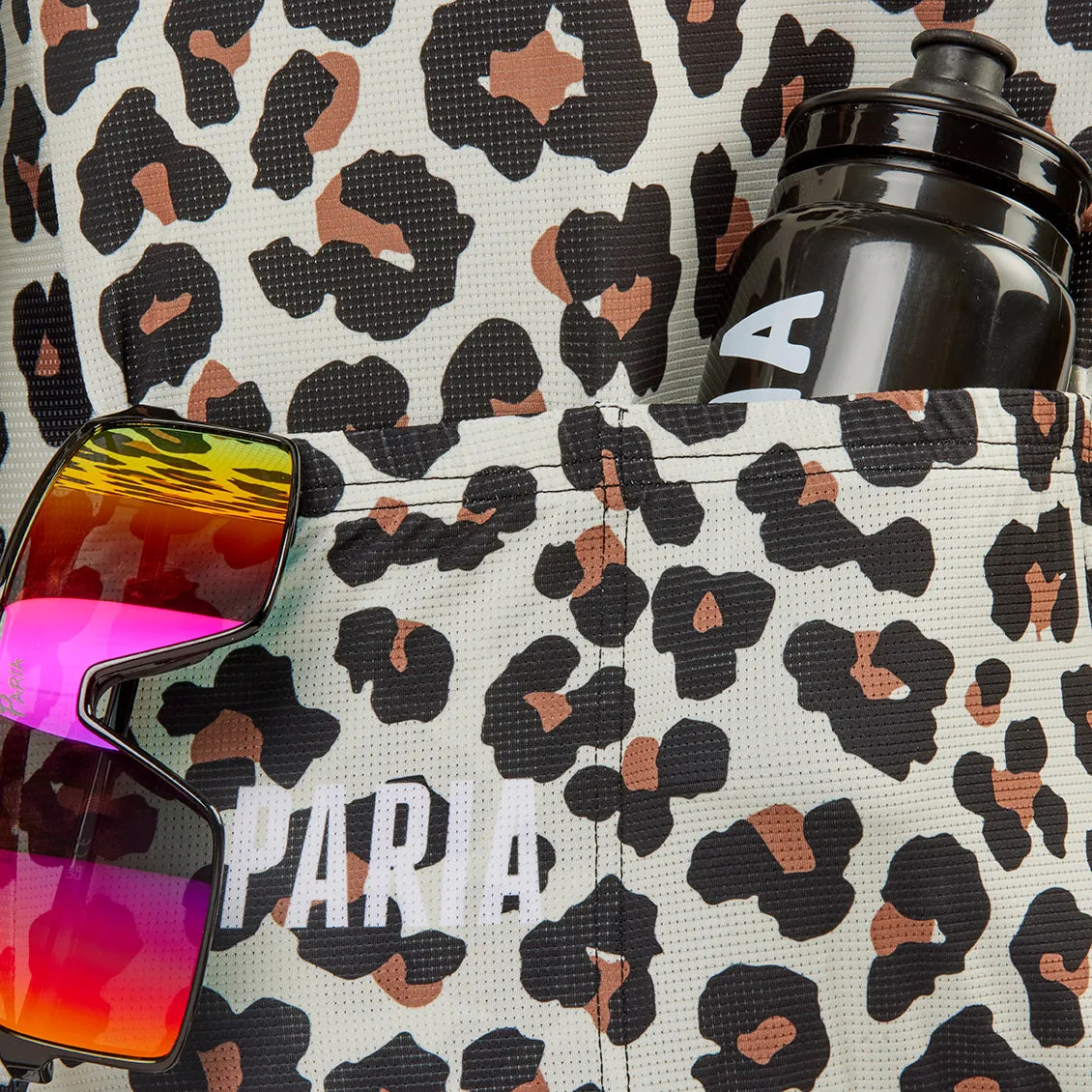 Leopard Print Aero Long Sleeve Jersey