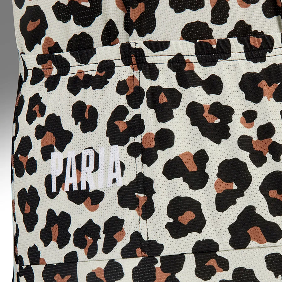 Leopard Print Aero Long Sleeve Jersey