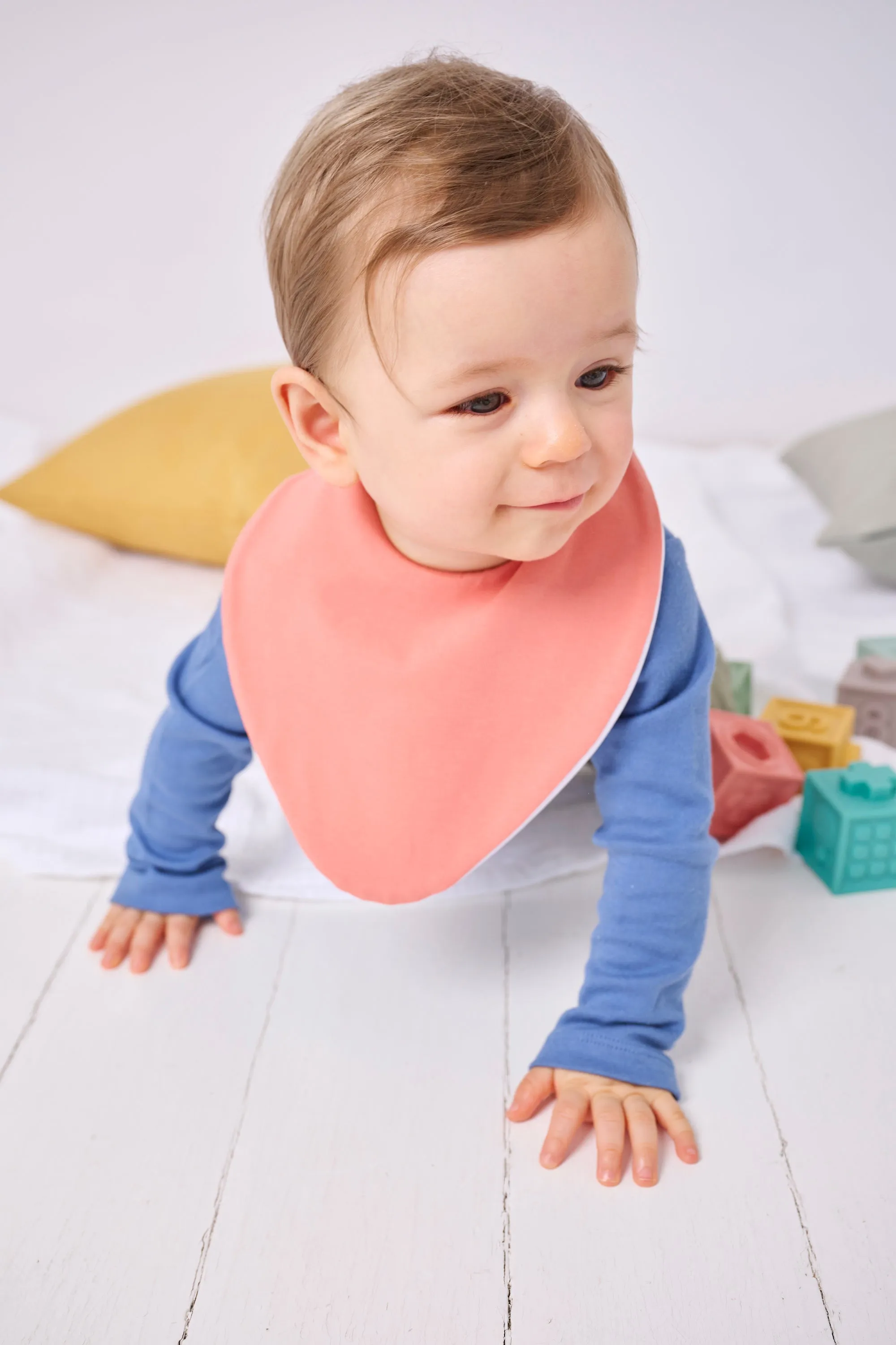 Leopard Print Bundle of 3 Waterproof Dribble Bibs