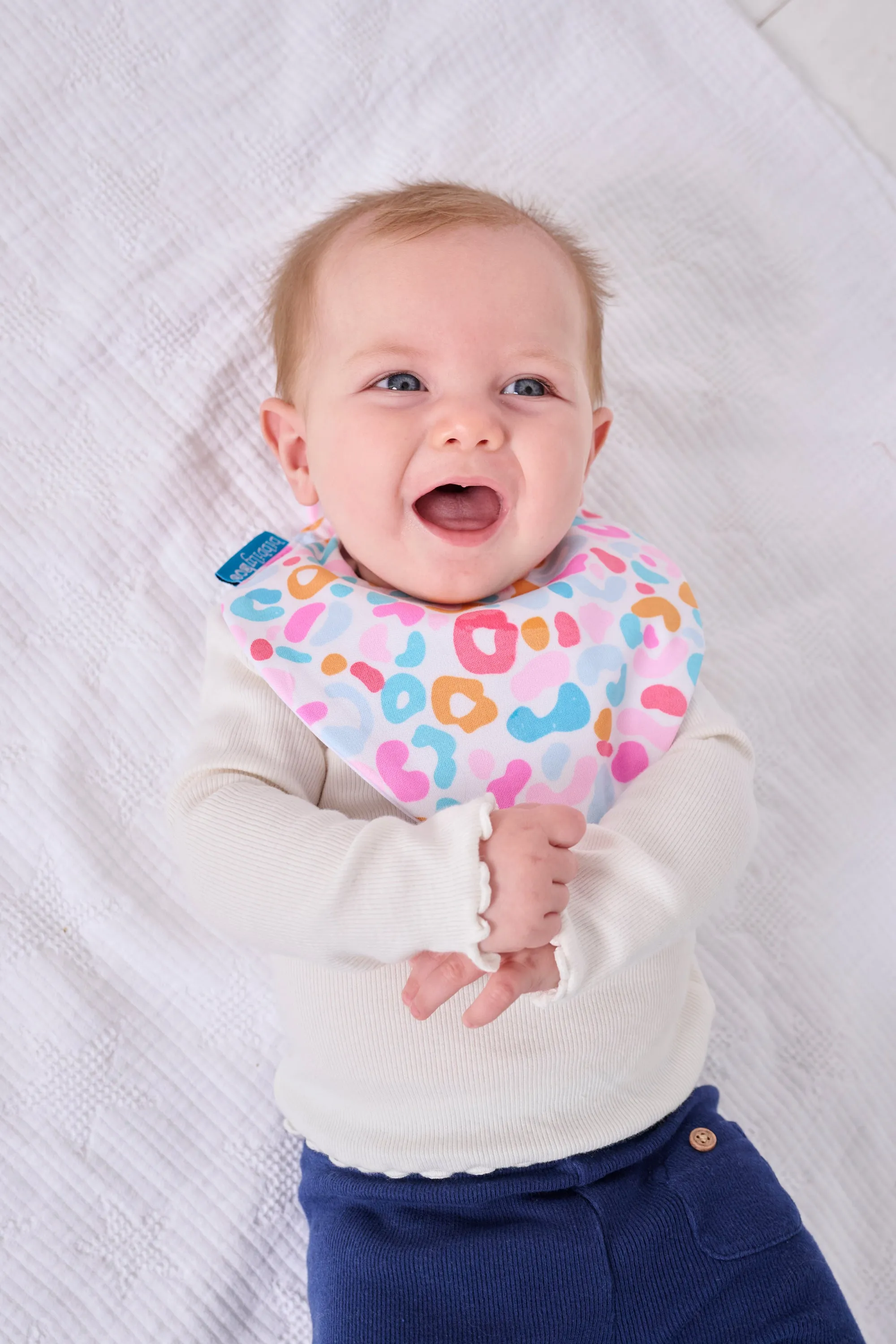 Leopard Print Dribble Bib Gift Box