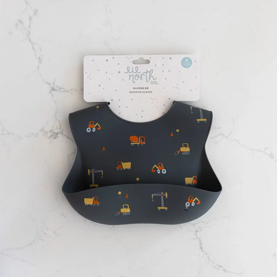 Lil North Co. Construction Silicone Bib