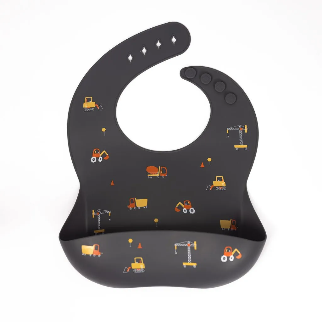 Lil North Co. Construction Silicone Bib