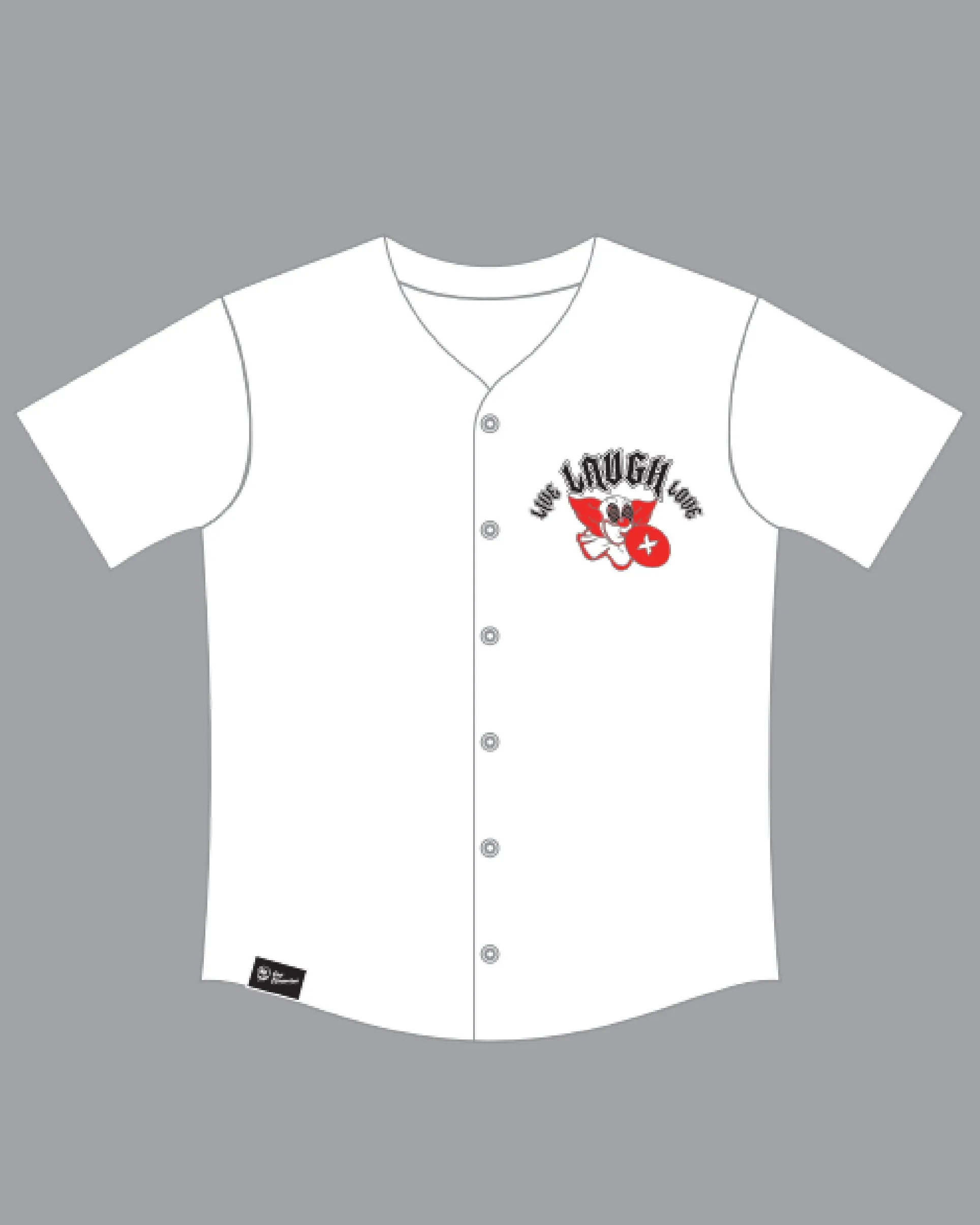 Live, Laugh, Love Gas Baseball Jersey