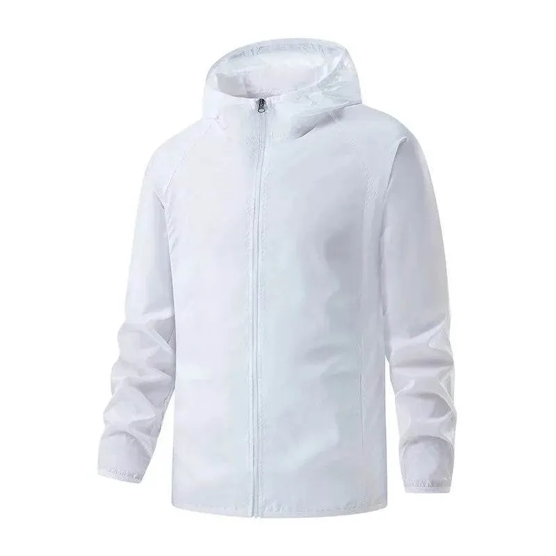 LNGXO Men Women Hiking Jackets Waterproof Sun Protection Windbreaker Camping Climbing Outdoor Rain Coat Unisex Portable Clothes