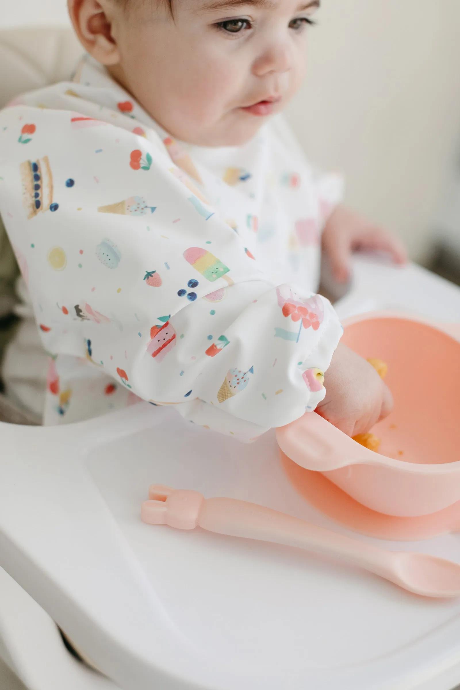 Long Sleeve Bib - Sweet Treats