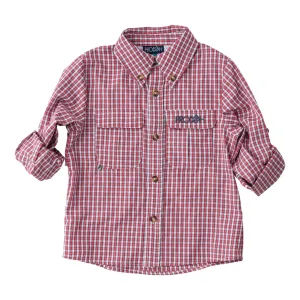Long Sleeve Founders' Fishing Shirt | Winterberry Plaid