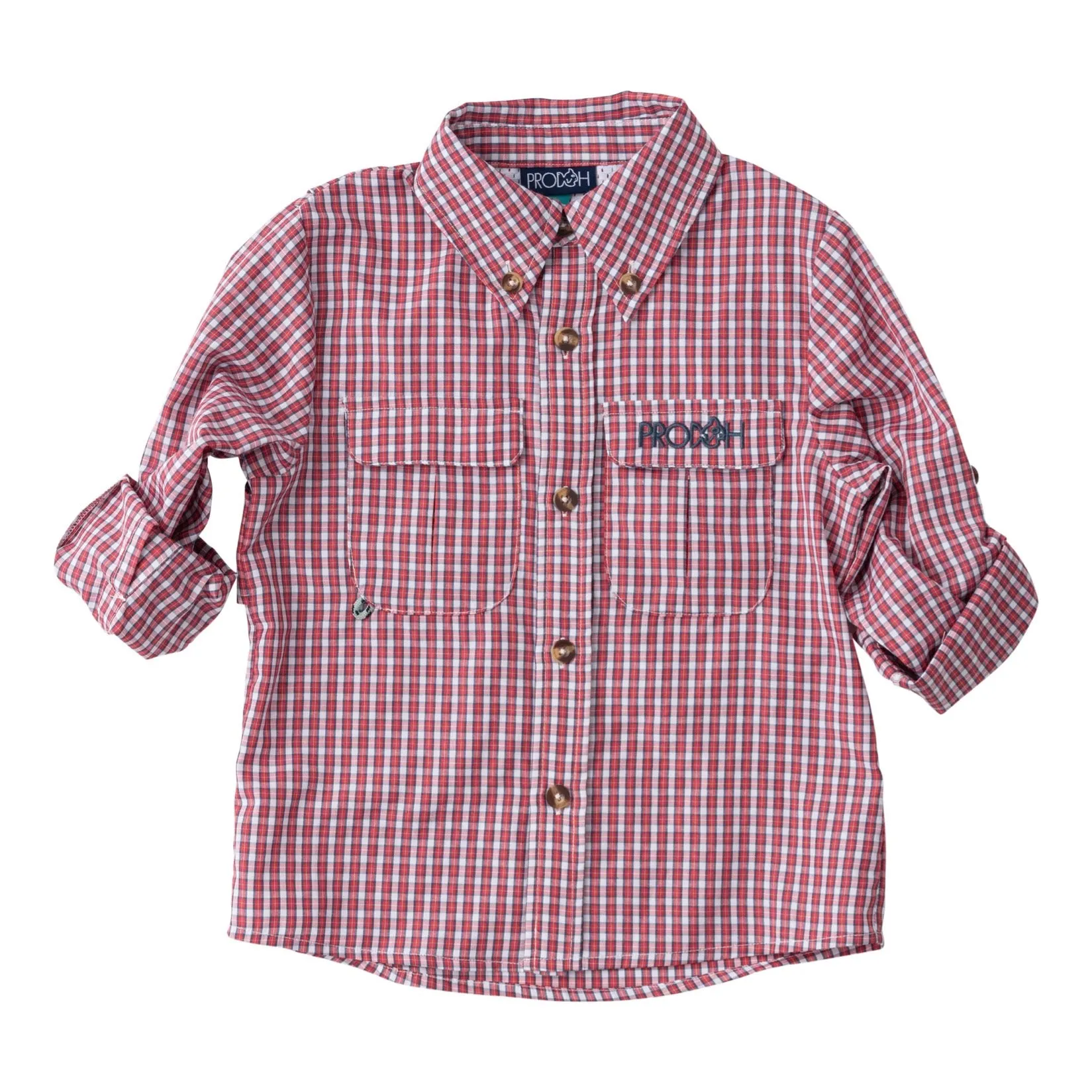Long Sleeve Founders' Fishing Shirt | Winterberry Plaid