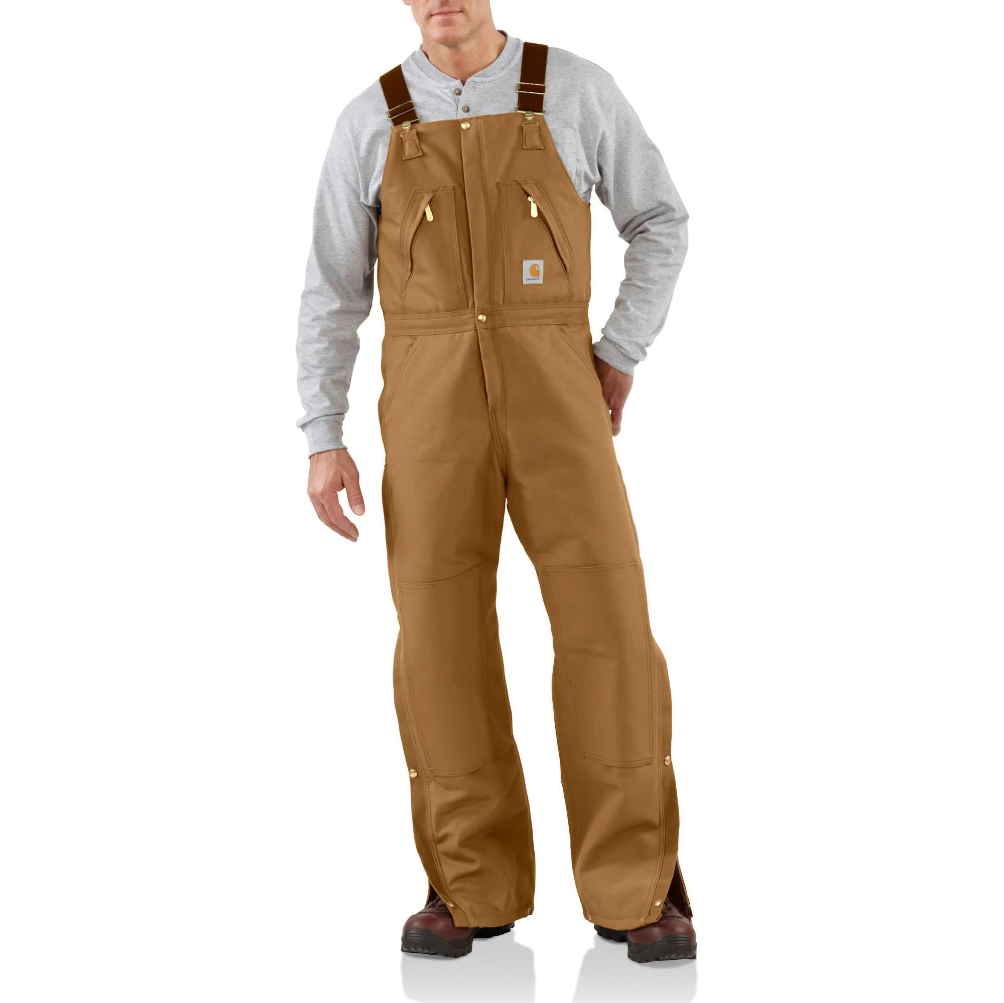 Loose Fit Firm Duck Insulated Biberall