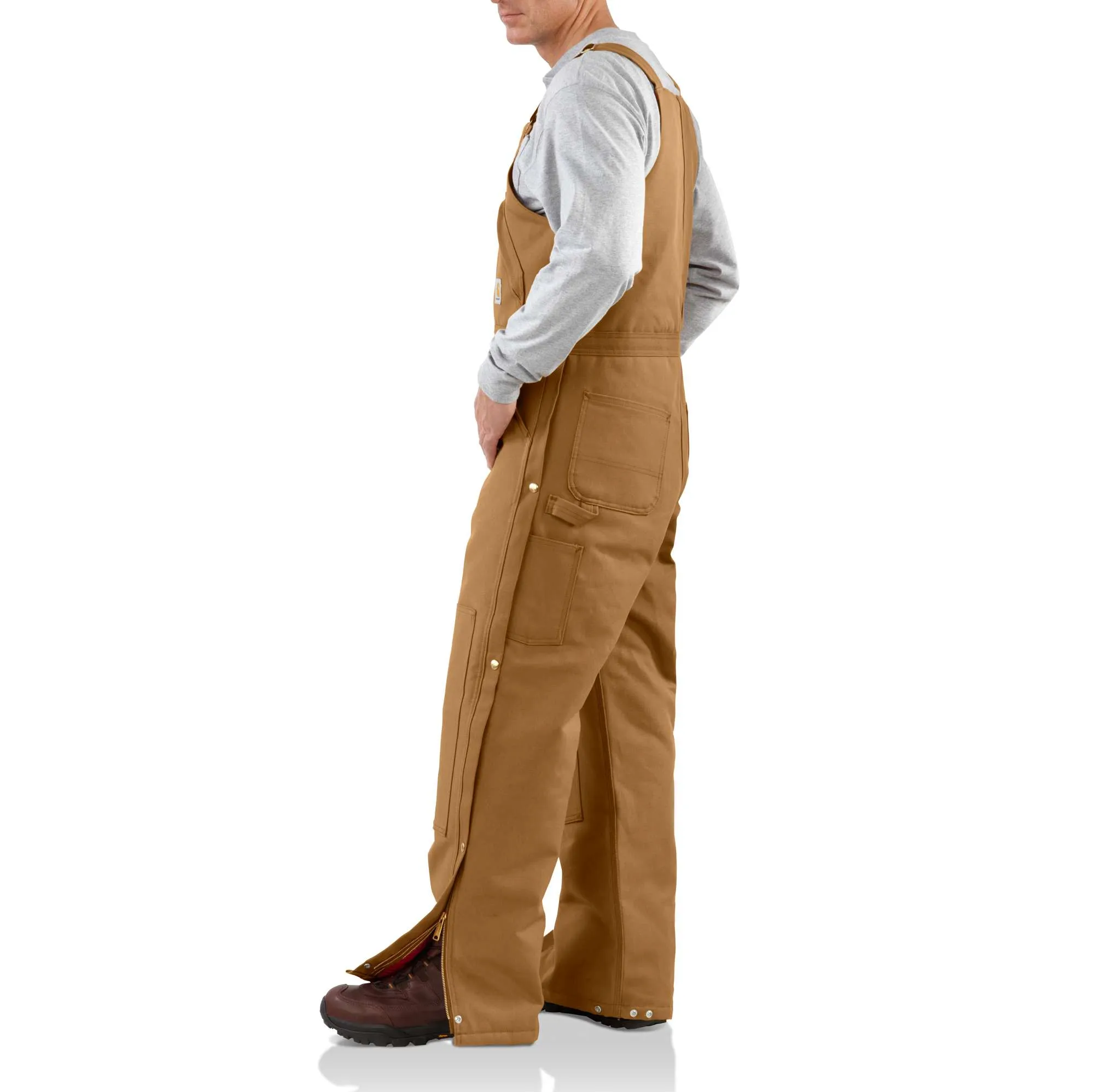 Loose Fit Firm Duck Insulated Biberall