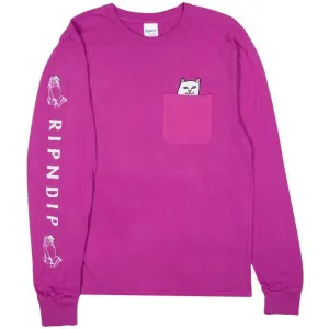 Lord Nermal Long Sleeve - Fuchsia