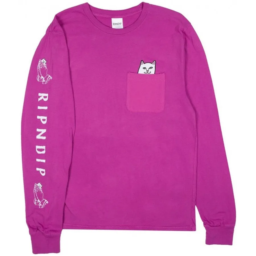 Lord Nermal Long Sleeve - Fuchsia