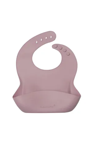 Loulou Lollipop - Silicone Bib - Dusty Mauve