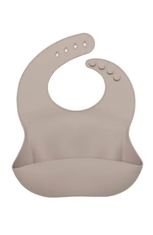 Loulou Lollipop - Silicone Bib - Mushroom
