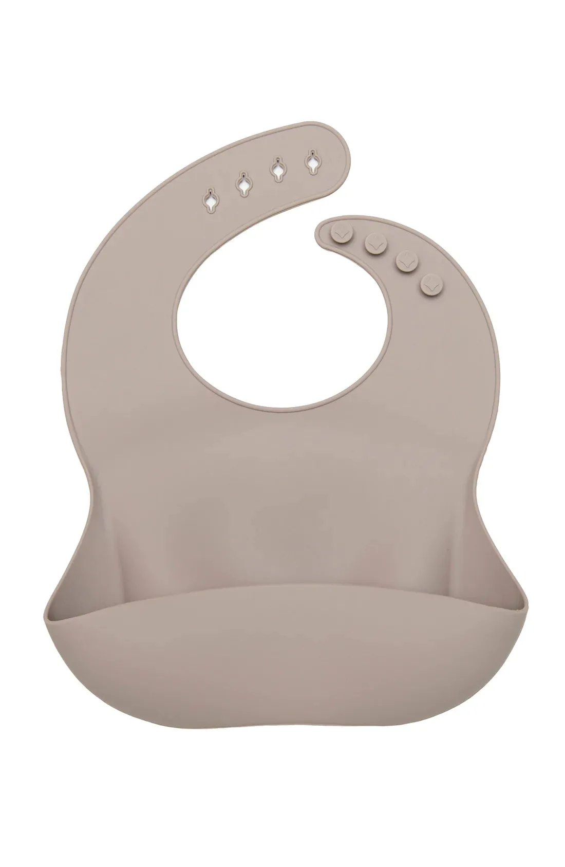 Loulou Lollipop - Silicone Bib - Mushroom