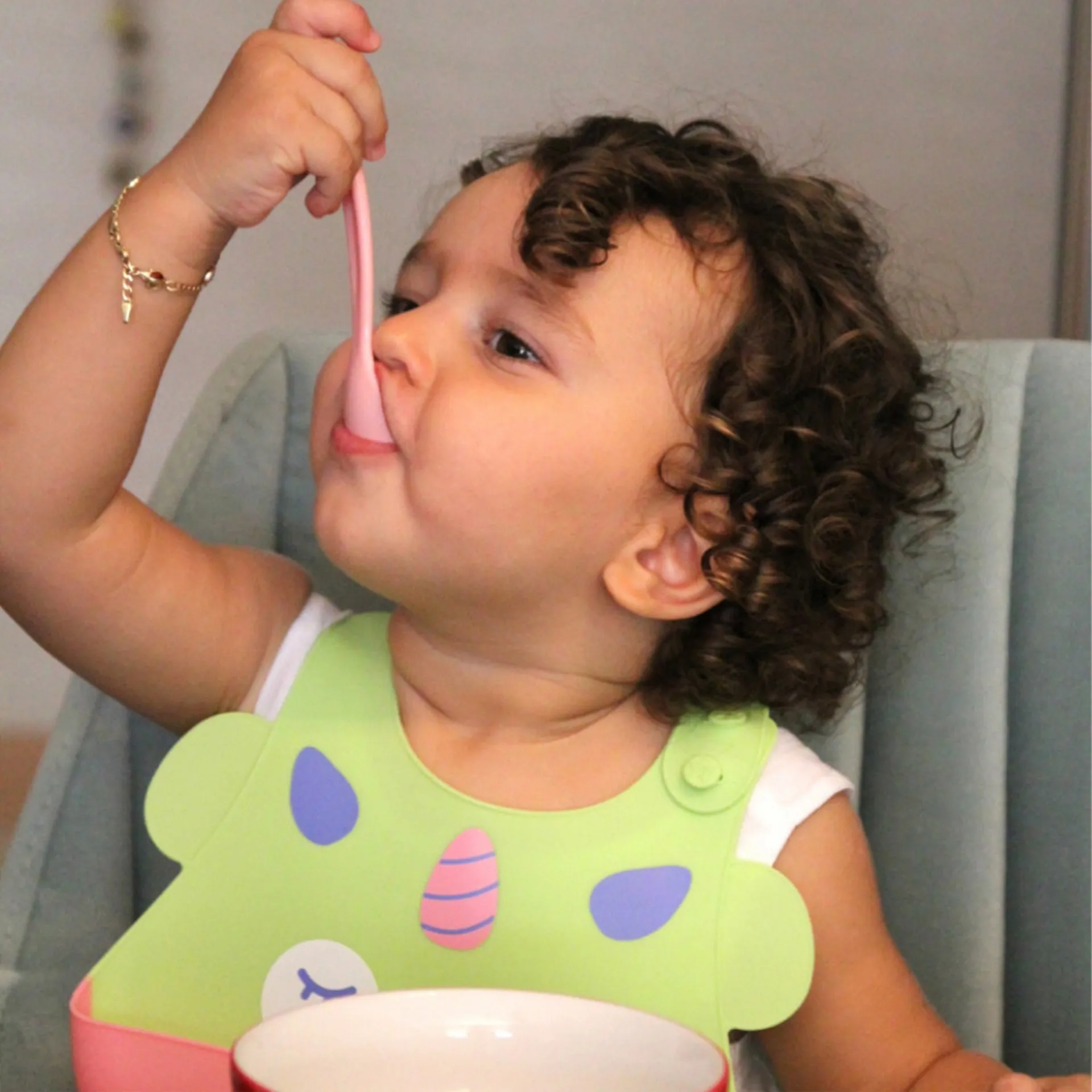 MealMate Silicone Baby Bib | Waterproof Bib | Adjustable Neck | Dishwasher Safe