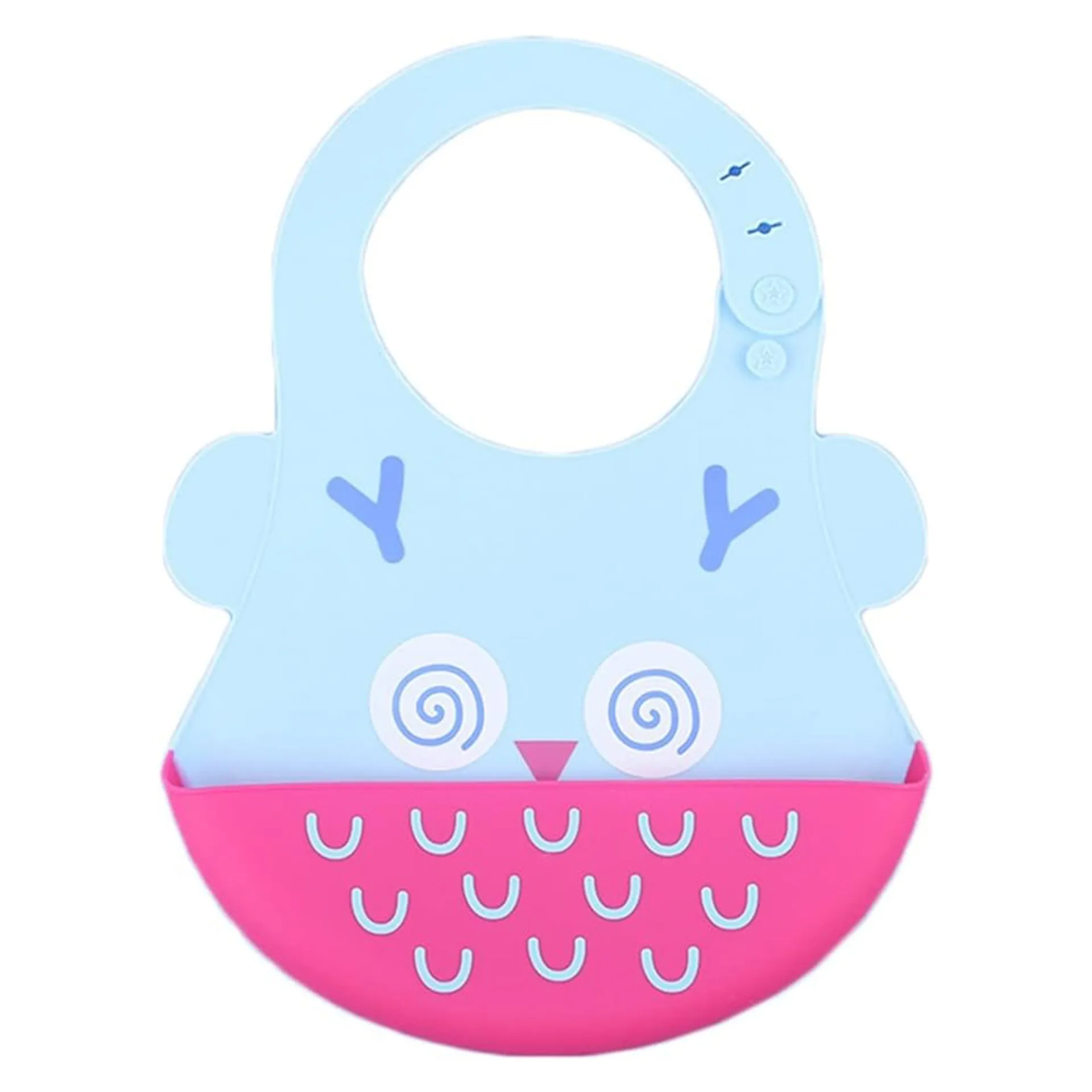 MealMate Silicone Baby Bib | Waterproof Bib | Adjustable Neck | Dishwasher Safe