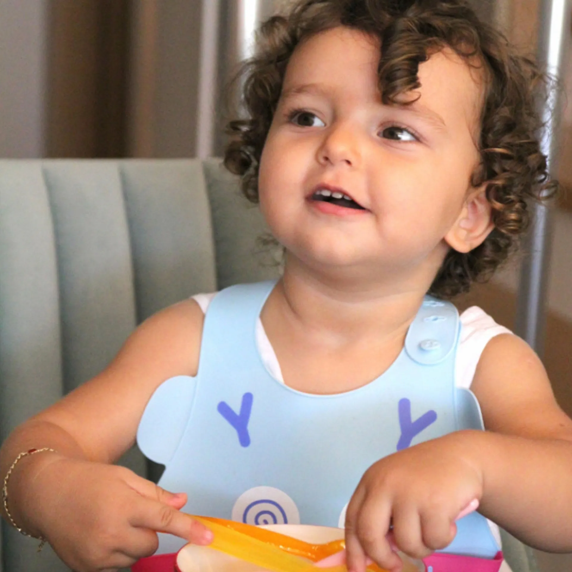 MealMate Silicone Baby Bib | Waterproof Bib | Adjustable Neck | Dishwasher Safe