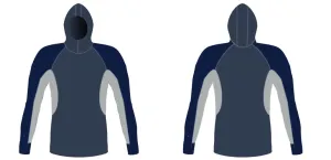MEN AND WOMEN CUSTOM SNORKEL HOODIE LONG SLEEVE RASH GUARD