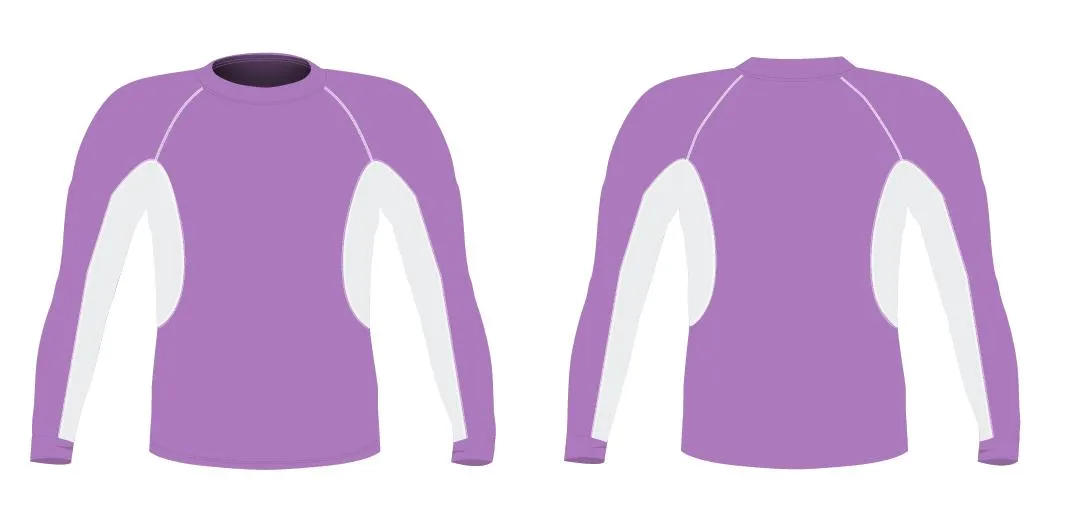 MEN AND WOMEN CUSTOM SNORKEL LONG SLEEVE RASH GUARD