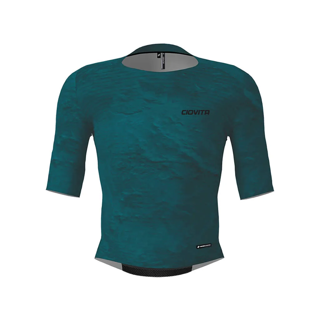 Men's Aeolis Zipperless Pro Fit Jersey (Petroleum)