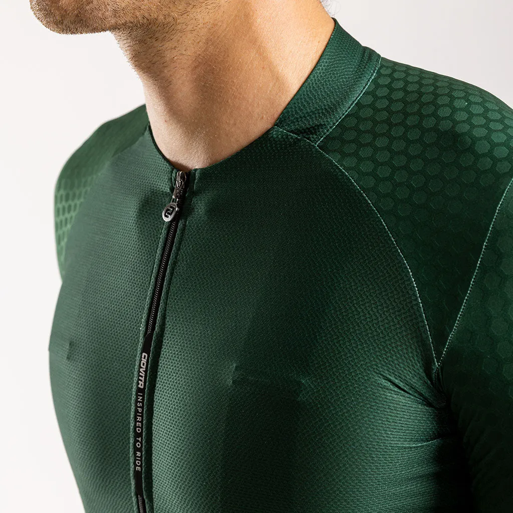 Men's Apex H1 Svelto Long Sleeve Jersey (Forest)