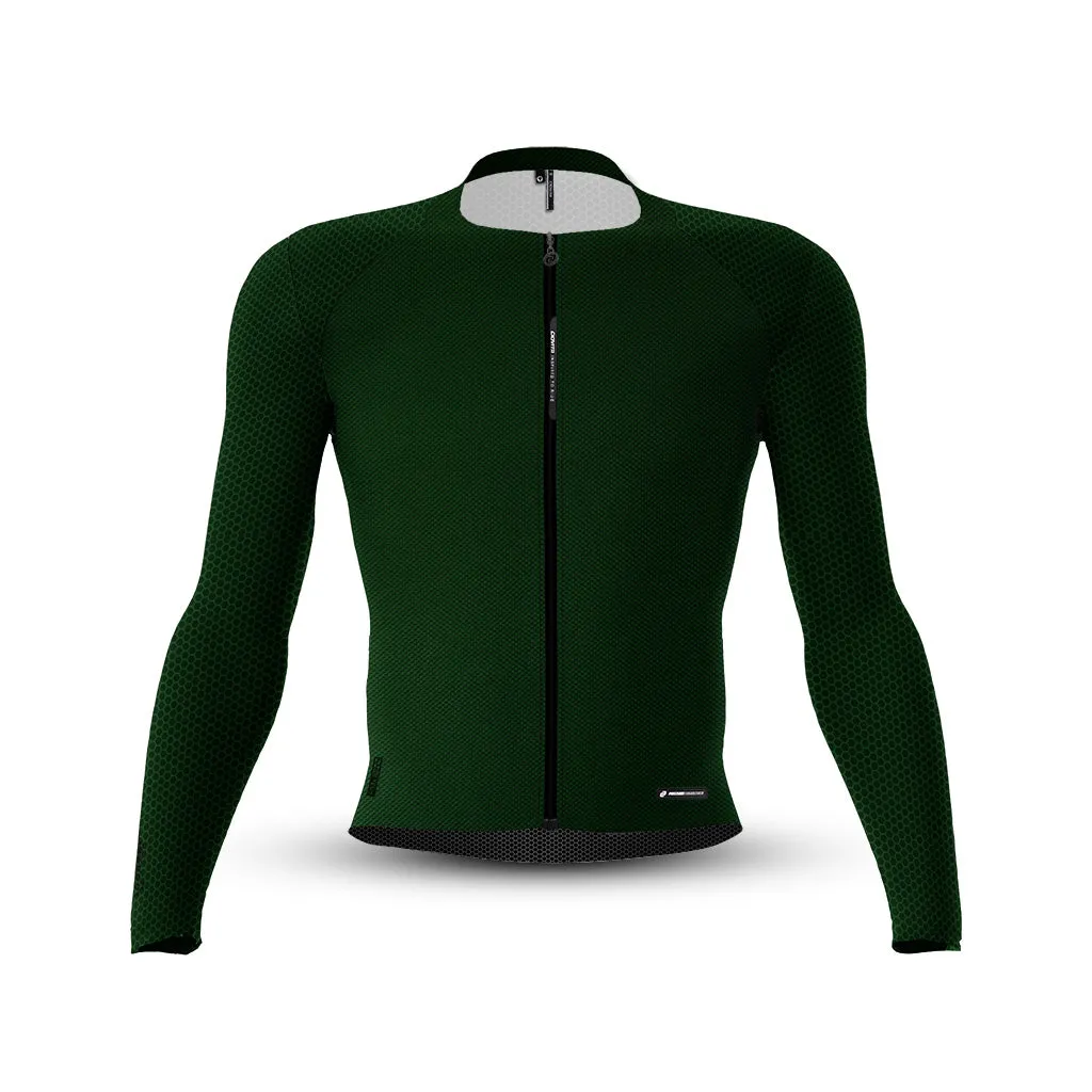 Men's Apex H1 Svelto Long Sleeve Jersey (Forest)
