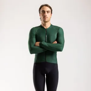 Men's Apex H1 Svelto Long Sleeve Jersey (Forest)