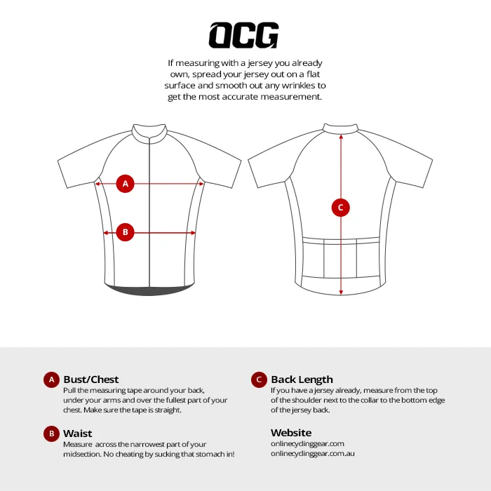 Men's California Republic Short Sleeve Cycling Jersey