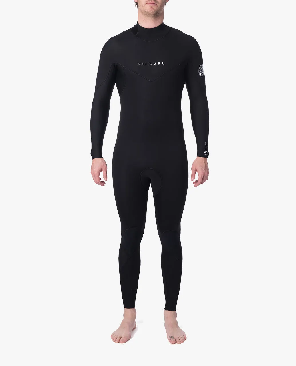 MEN'S DAWN PATROL 53GB BACK ZIP STEAMER - BLACK